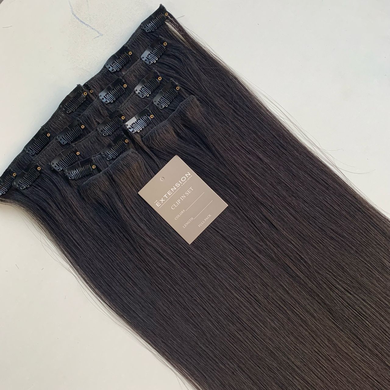 Clip-in 22" #2 - Dark truffle