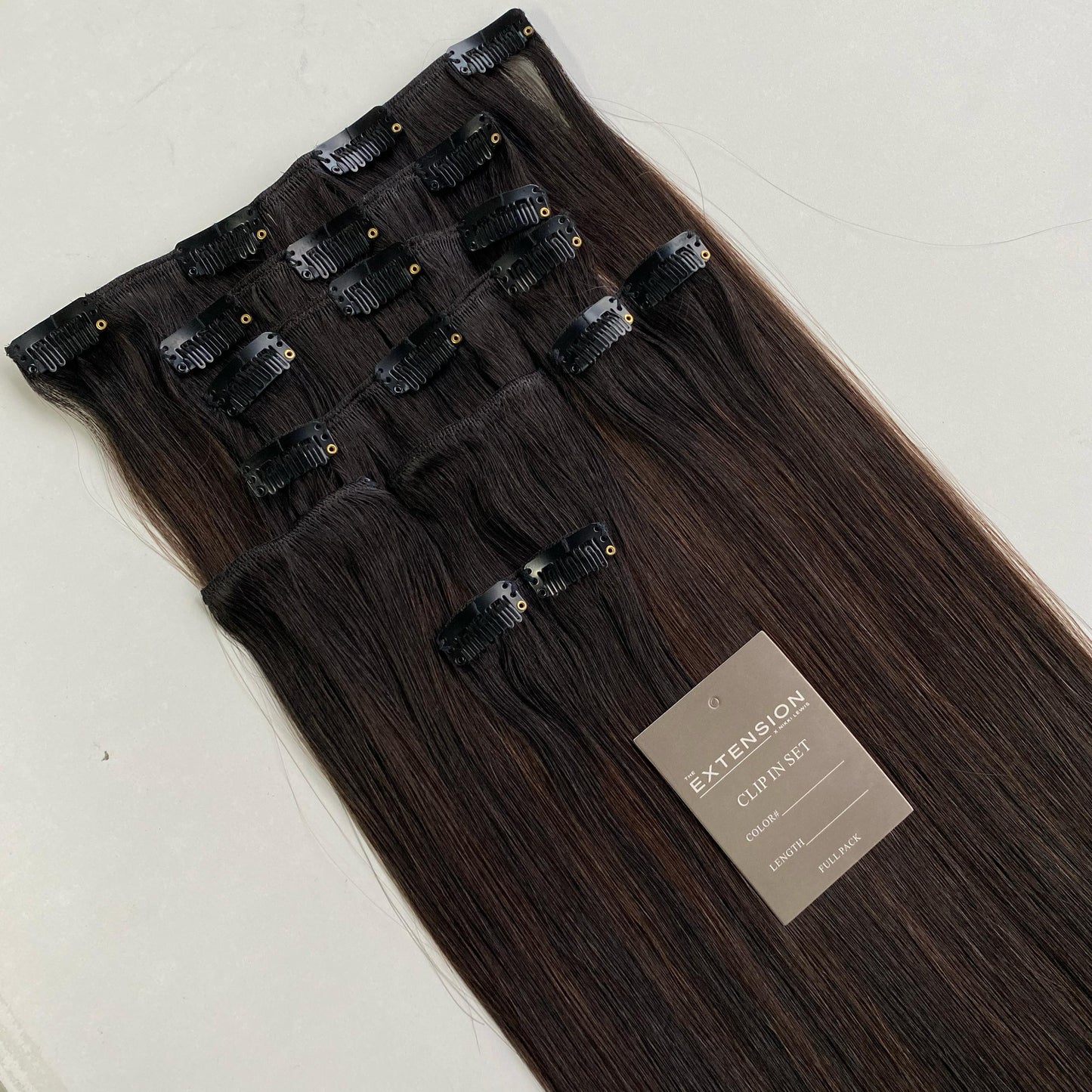 22" clip in R1B-1B/3 Sable Oak