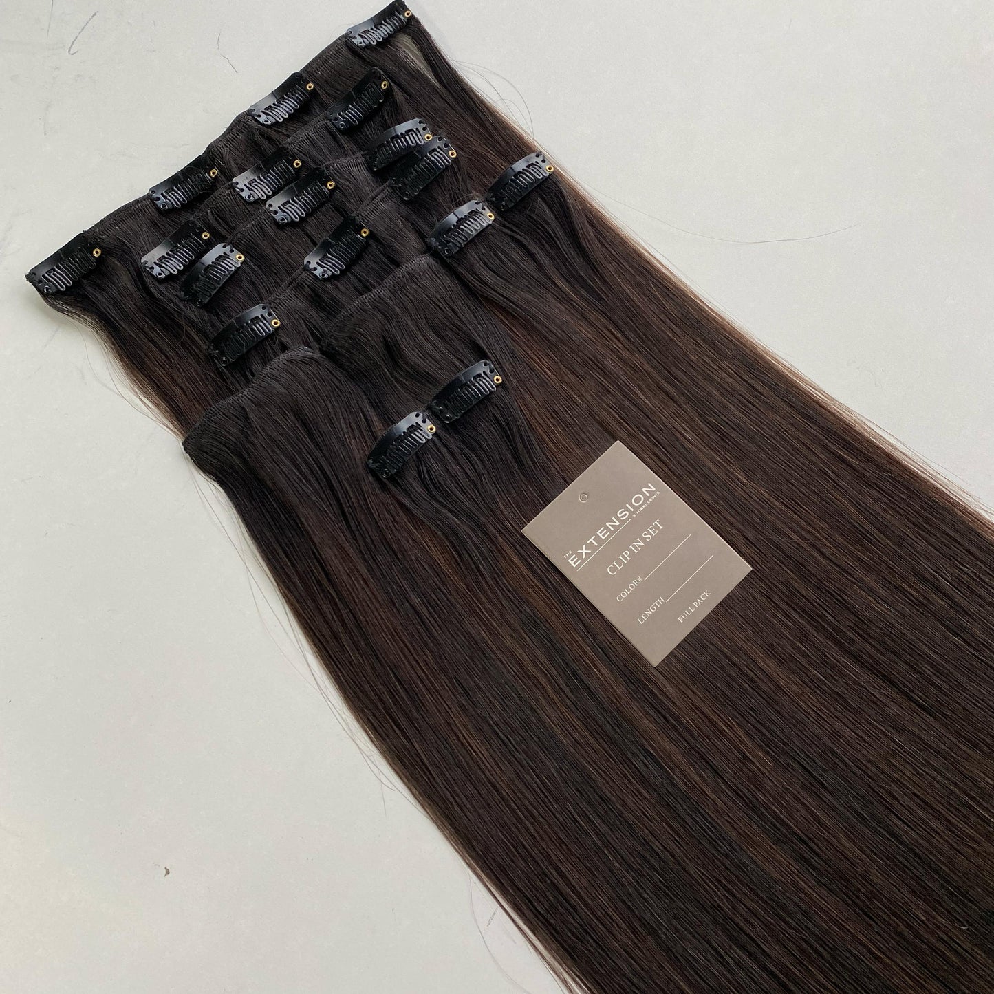 22" clip in R1B-1B/3 Sable Oak
