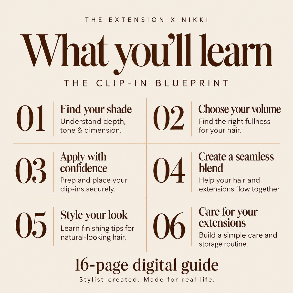 The Clip-In Blueprint | Digital Guide