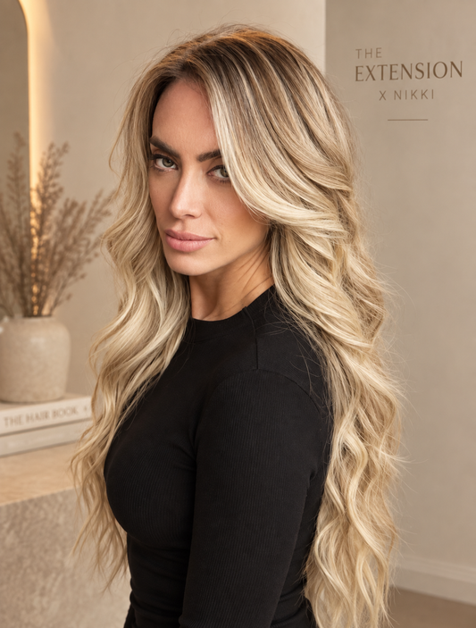 Clip-in 22” - Amber Wheat