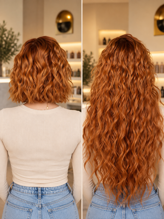 Clip-in 22" - Amber Glow